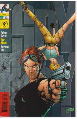 SpyBoy 15A published by Dark Horse with cover art by Tony Daniel