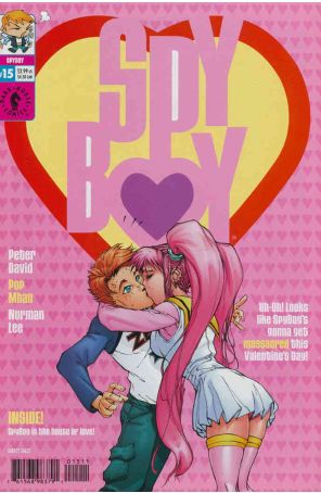 SpyBoy 15 published by Dark Horse with cover art by Pop Mhan