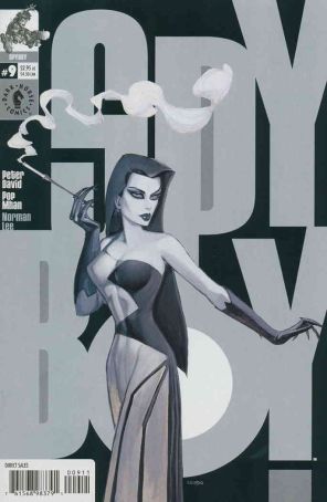 SpyBoy 9 published by Dark Horse with cover art by Joe Chiodo