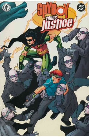 Spyboy/Young Justice 1 published by Dark Horse with cover art by Pop Mhan