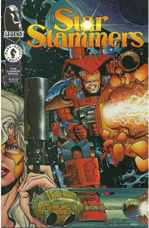 Star Slammers Special 1 published by Dark Horse with cover art by Walt Simonson