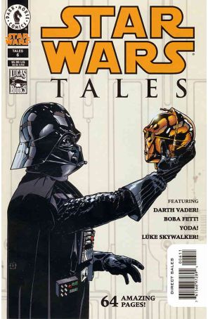 Star Wars Tales 6 published by Dark Horse with cover art by Kilian Plunkett