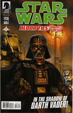 Star Wars: Blood Ties-Boba Fett is Dead 3 published by Dark Horse with cover art by Chris Scalf