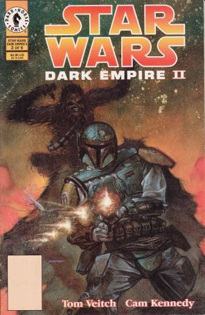 Star Wars: Dark Empire II 2A published by Dark Horse with cover art by Dave Dorman