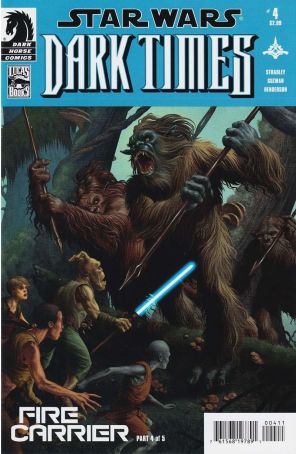 Star Wars: Dark Times - Fire Carrier 4 published by Dark Horse with cover art by Doug Wheatley
