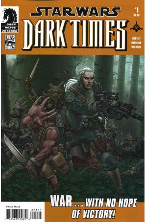 Star Wars: Dark Times 1 published by Dark Horse with cover art by Doug Wheatley