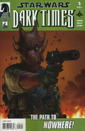 Star Wars: Dark Times 5 published by Dark Horse with cover art by Doug Wheatley