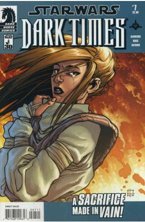 Star Wars: Dark Times 7 published by Dark Horse with cover art by Zack Howard