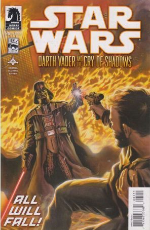 Star Wars: Darth Vader and the Cry of Shadows 5 published by Dark Horse with cover art by Felipe Massafera