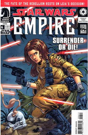 Star Wars: Empire 6 published by Dark Horse with cover art by Brian Ching