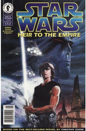 Star Wars: Heir to the Empire 1 (Newsstand) published by Dark Horse with cover art by Mathieu Lauffray