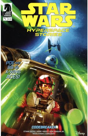 Star Wars: Hyperspace Stories-Codebreaker 1A published by Dark Horse with cover art by Diego Galindo