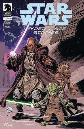 Star Wars: Hyperspace Stories 11A published by Dark Horse with cover art by Riccardo Faccini