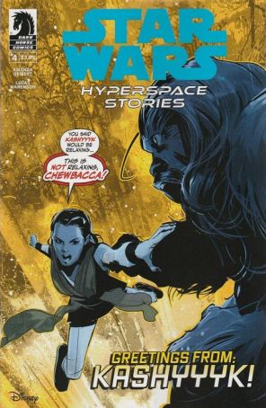 Star Wars: Hyperspace Stories 4A published by Dark Horse with cover art by Cary Nord