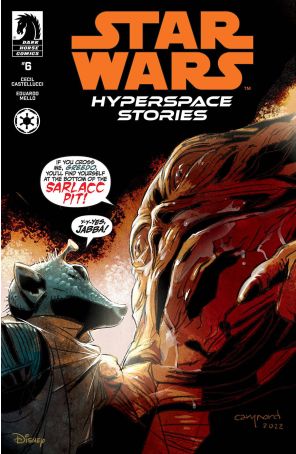 Star Wars: Hyperspace Stories 6A published by Dark Horse with cover art by Cary Nord