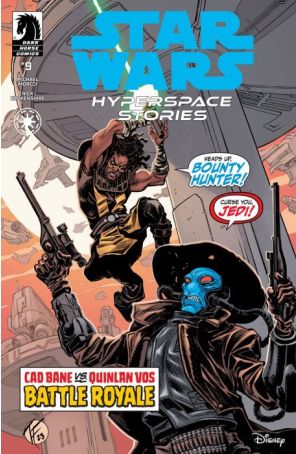 Star Wars: Hyperspace Stories 9A published by Dark Horse with cover art by Tom Fowler