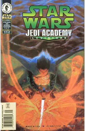 Star Wars: Jedi Academy-Leviathan 3 (Newsstand) published by Dark Horse with cover art by Paul Chadwick