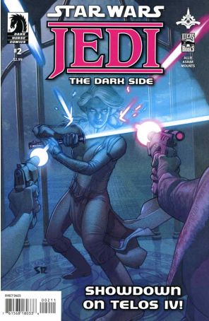 Star Wars: Jedi-The Dark Side 2 published by Dark Horse with cover art by Stéphane Roux