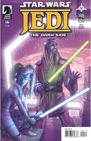 Star Wars: Jedi-The Dark Side 4 published by Dark Horse with cover art by Stéphane Roux