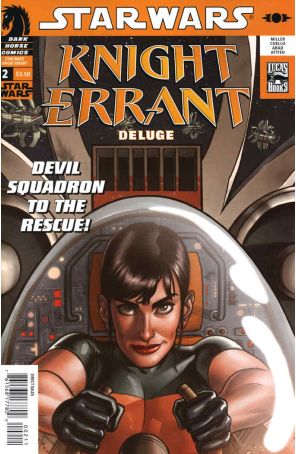 Star Wars: Knight Errant-Deluge 2 published by Dark Horse with cover art by Joe Quinones