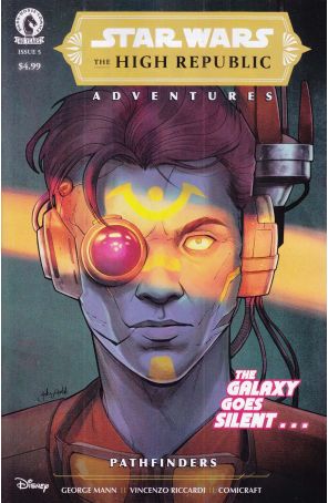 Star Wars: The High Republic Adventures-Pathfinders 5 published by Dark Horse with cover art by Jake Bartok