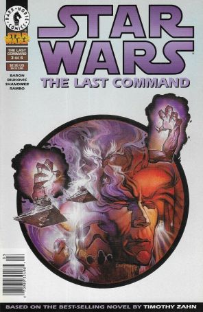 Star Wars: The Last Command 3 (Newsstand) published by Dark Horse with cover art by Mathieu Lauffray