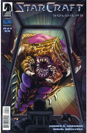 Starcraft: Soldiers 4 published by Dark Horse with cover art by Miguel Sepulveda