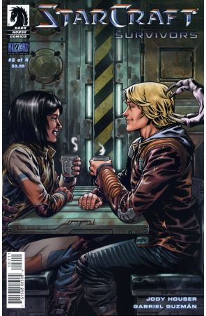 Starcraft: Survivors 2 published by Dark Horse with cover art by Gabriel Guzman