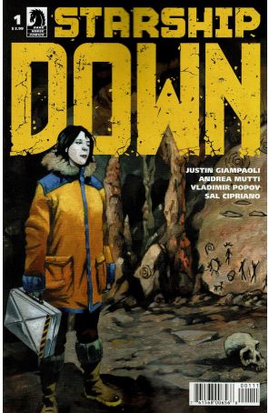 Starship Down 1 published by Dark Horse with cover art by Andrea Mutti