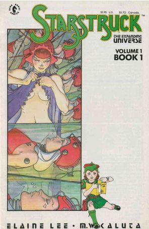 Starstruck (The Expanding Universe) 1 published by Dark Horse with cover art by Michael W. Kaluta