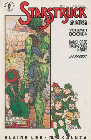 Starstruck (The Expanding Universe) 4 (with card) published by Dark Horse with cover art by Michael W. Kaluta