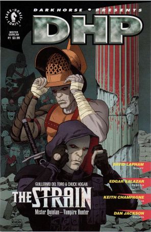 Strain: Mister Quinlan-Vampire Hunter 1A published by Dark Horse with cover art by Paolo Rivera
