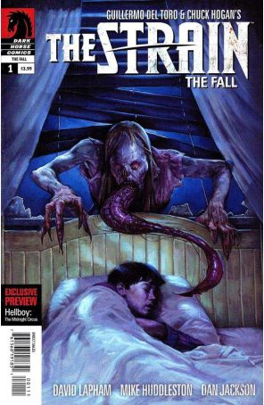 Strain: The Fall 1 published by Dark Horse with cover art by Dan Jackson