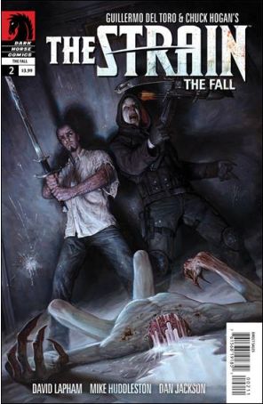 Strain: The Fall 2 published by Dark Horse with cover art by Dan Jackson