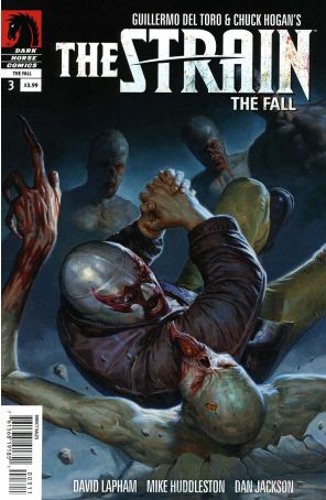 Strain: The Fall 3 published by Dark Horse with cover art by E.M. Gist