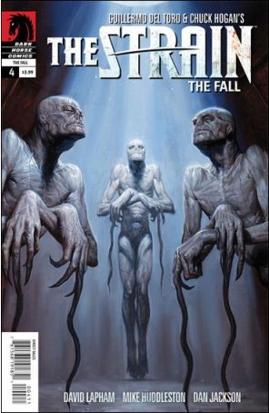 Strain: The Fall 4 published by Dark Horse with cover art by Dan Jackson