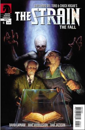 Strain: The Fall 6 published by Dark Horse with cover art by Dan Jackson