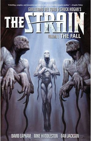 Strain: The Fall TPB 1 published by Dark Horse with cover art by Dan Jackson