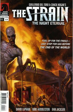 Strain: The Night Eternal 11 published by Dark Horse with cover art by E.m. Gist