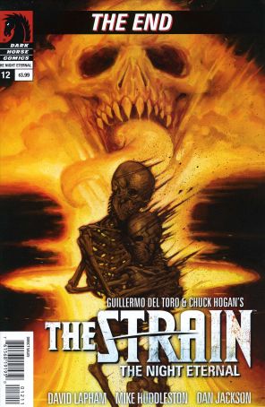 Strain: The Night Eternal 12 published by Dark Horse with cover art by E.m. Gist