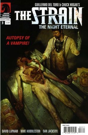 Strain: The Night Eternal 3 published by Dark Horse with cover art by E.M. Gist