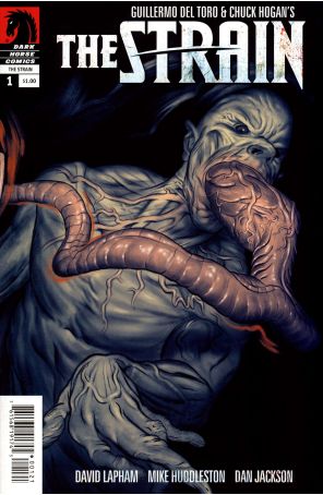The Strain 1A published by Dark Horse with cover art by Steve Morris