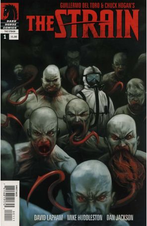 The Strain 1 published by Dark Horse with cover art by Mike Huddleston