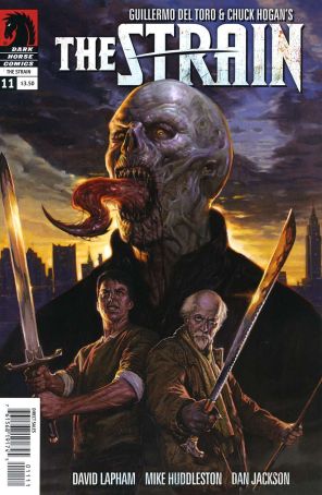 The Strain 11 published by Dark Horse with cover art by Dan Jackson