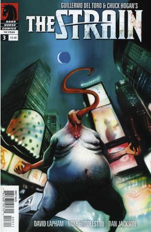 The Strain 3 published by Dark Horse with cover art by Steve Morris