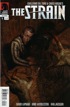 The Strain 5 published by Dark Horse with cover art by Mike Huddleston
