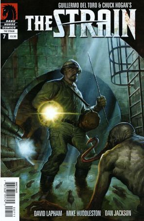 The Strain 7 published by Dark Horse with cover art by E.M. Gist