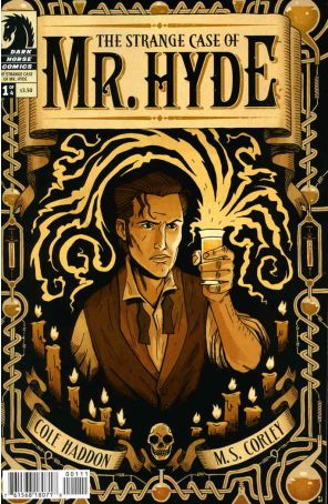 The Strange Case of Mr. Hyde 1 published by Dark Horse with cover art by M.S. Corley
