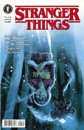 Stranger Things 1B published by Dark Horse with cover art by Rafael Albuquerque