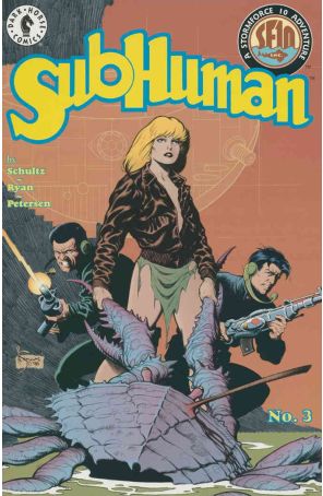 Subhuman 3 published by Dark Horse with cover art by Mark Schultz